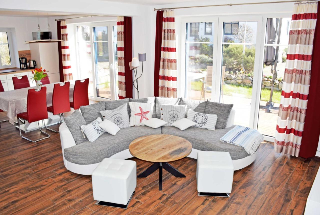 Ferienhaus Zum Boddenstrand Mit Ka Groß Zicker Esterno foto